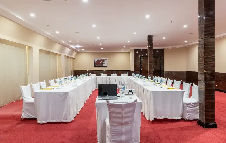 Business blends seamlessly with serenity.